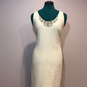Winter White Magaschoni Dress